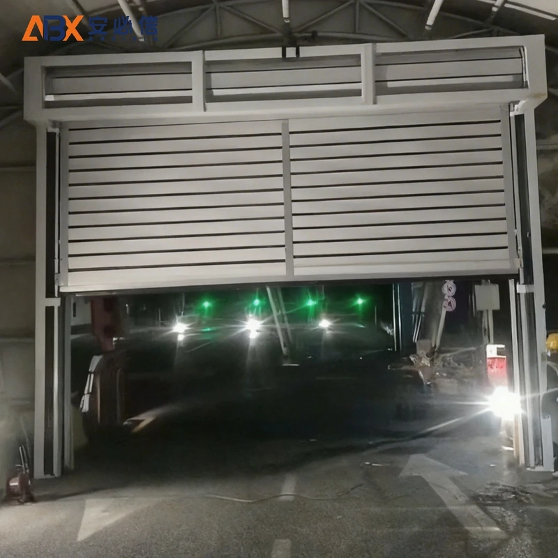 清远市消防高速门